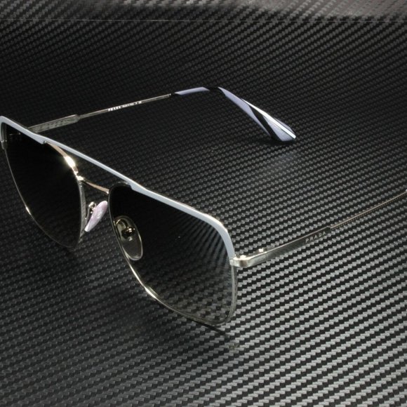 Prada Men's Silver and Grey Sunglasses! - Picture 1 of 4